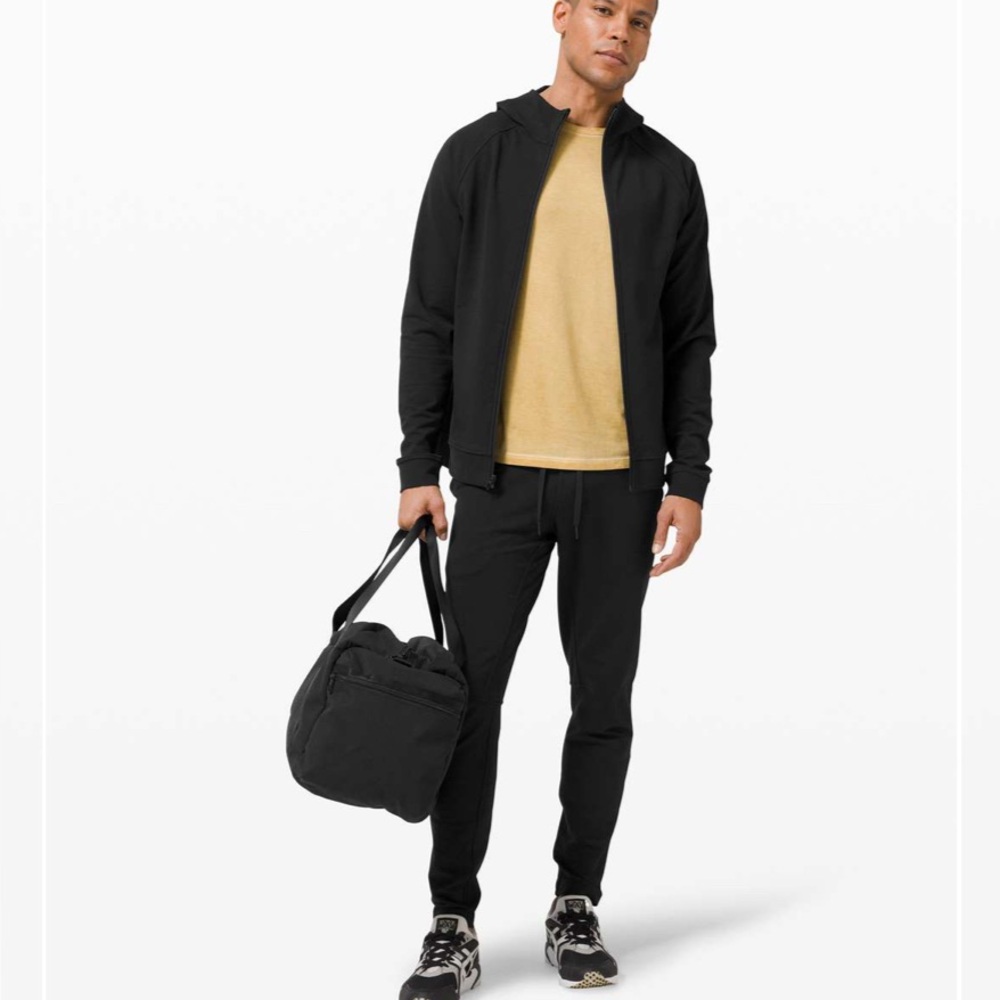 Lululemon city sweat full zip hoodie black size large - Picture 3 of 8